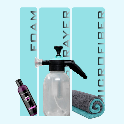 MonkeyGarage Heavy-Duty Foam Cannon Bottle for Car & Bike Washing